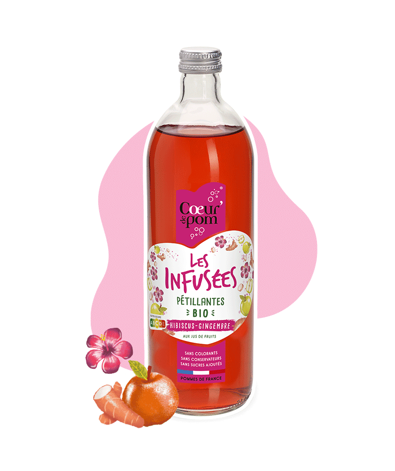 Infusée hibiscus - gingembre