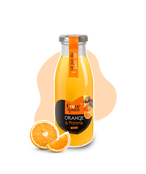 Pur jus d'Orange & Pomme - 25cl