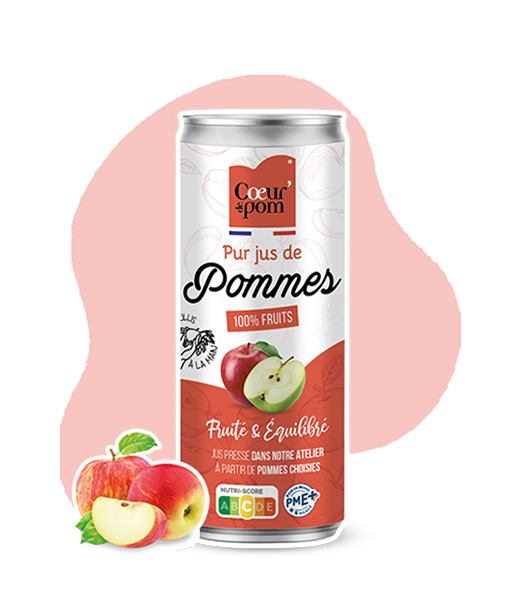 Pur Jus de Pommes - Canette alu 25cl