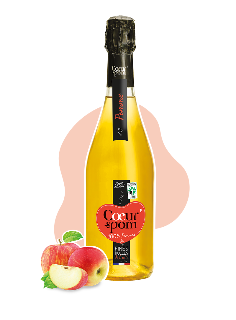 Fines Bulles de Fruits Pomme réemployable 75 cl